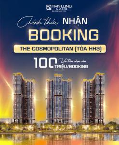 Bán CC MIK-Cosmopolitan DK từ 89tr/m2, quỹ căn đầu tư siêu hot 60m2 2PN-2WC, CK 5%, HTLS 70% 24th