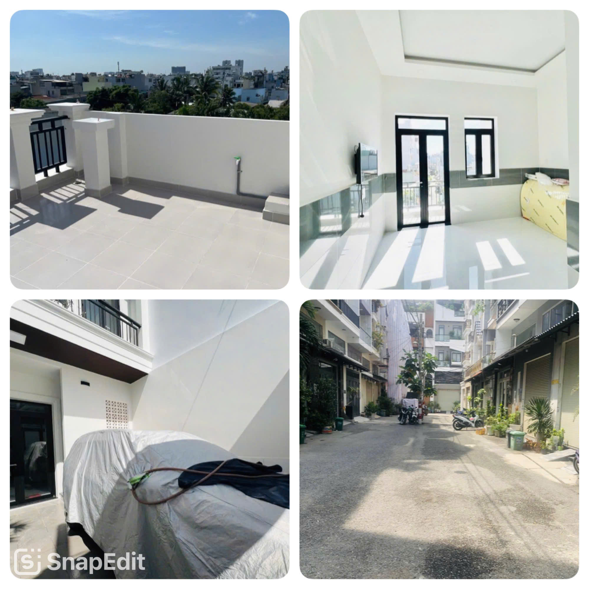 [Hiếm] Ôtô ngủ nhà - Gần Đại học Hoa Sen,  FPT - 110m2, 4 tầng, sân thượng - Chỉ 5.x tỷ BL