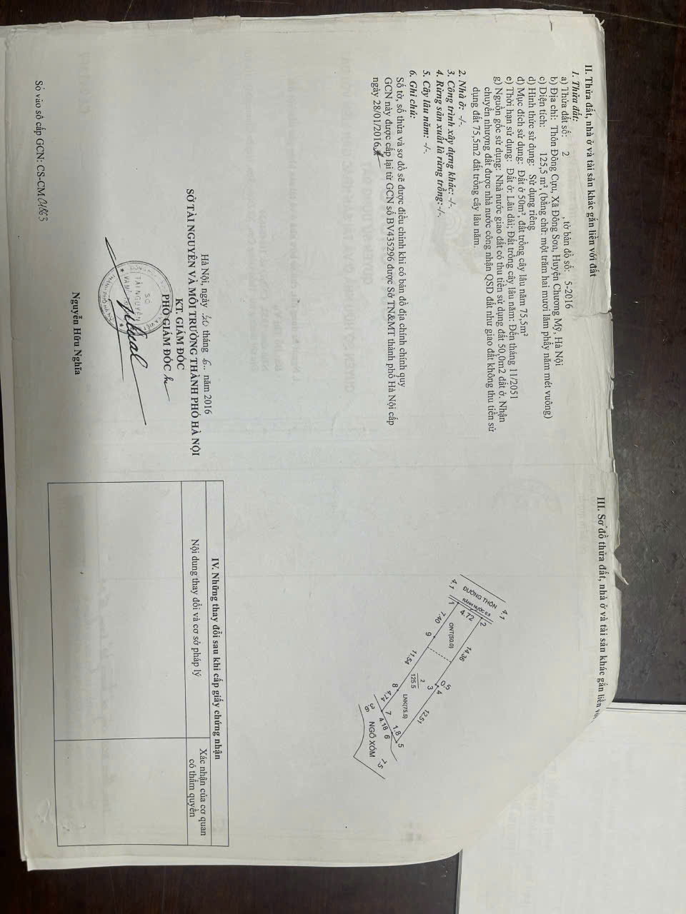 BÁN ĐẤT 125M2. TẶNG NHÀ 3 TẦNG. ĐƯỜNG 8M TẠI ĐÔNG SƠN CHƯƠNG MỸ. GIÁ NHỈNH 3 TỶ XÍU