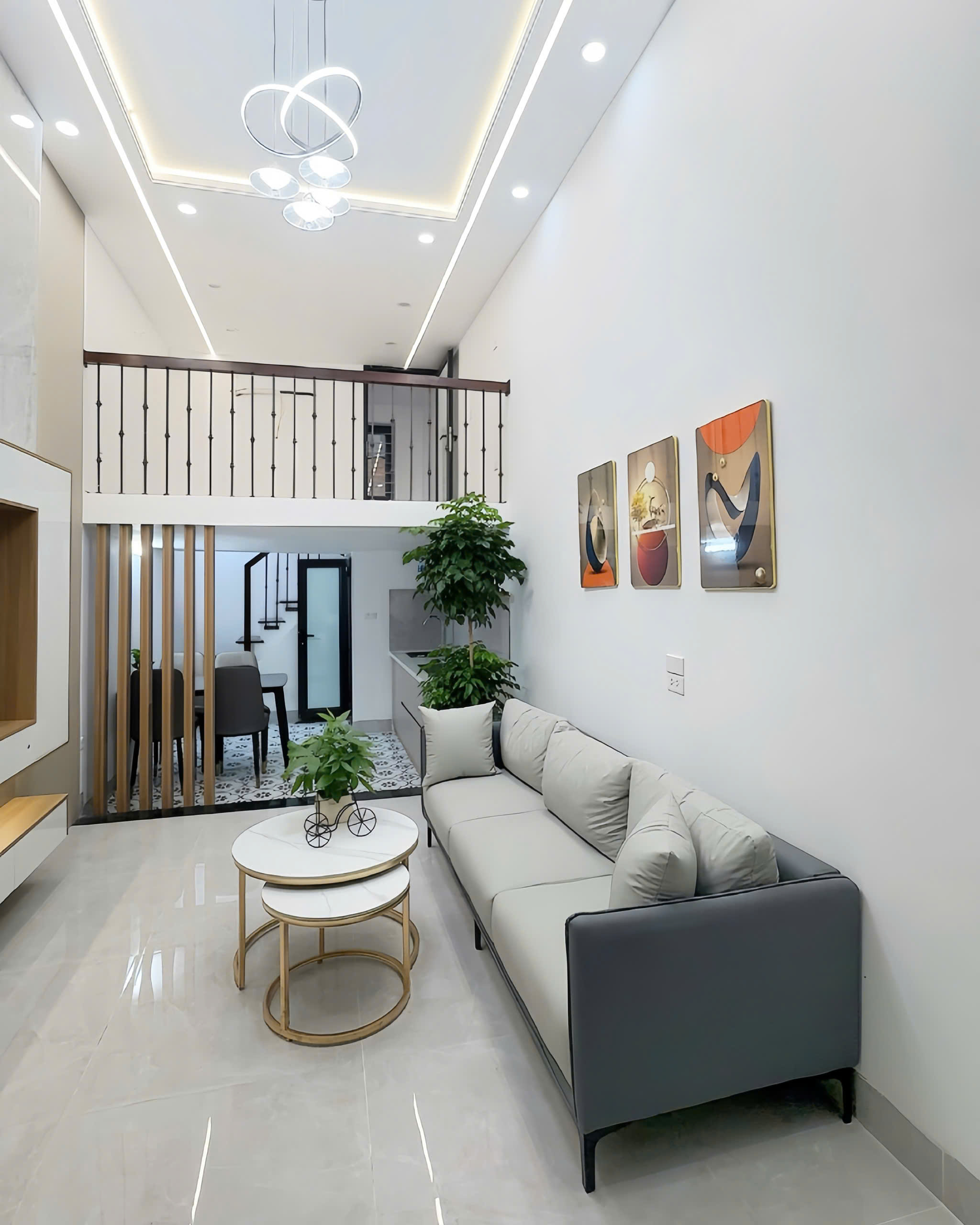 Nhà đẹp hai mặt ngõ Tôn Đức Thắng, 30m2, 6.1 tỷ, nhà xây tâm huyết, thiết kế hiện đại,