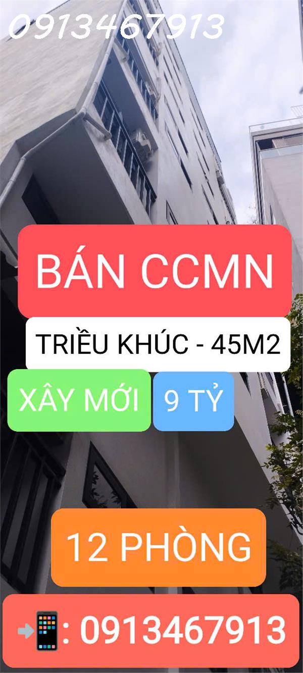 Bán CCMN -Văn Quán - DT 54M2 -MT 4M - 8 T-14P-Nhỉnh 10 tỷ, full nội thất, gọi ngay: 0913 467 ***