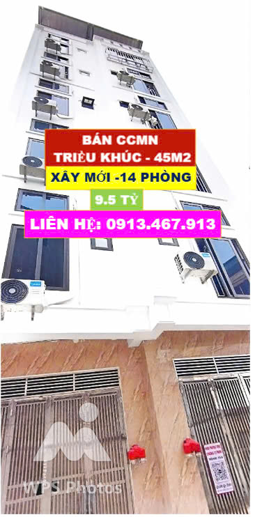 Bán CCMN -Văn Quán - DT 54M2 -MT 4M - 8 T-14P-Nhỉnh 10 tỷ, full nội thất, gọi ngay: 0913 467 ***