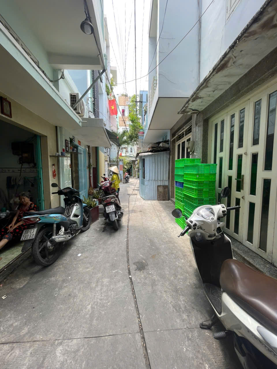 Bán nhà 4 Tầng mặt tiền hẻm Tùng Thiện Vương Quận 8 giá 1,98 tỷ còn thương lượng