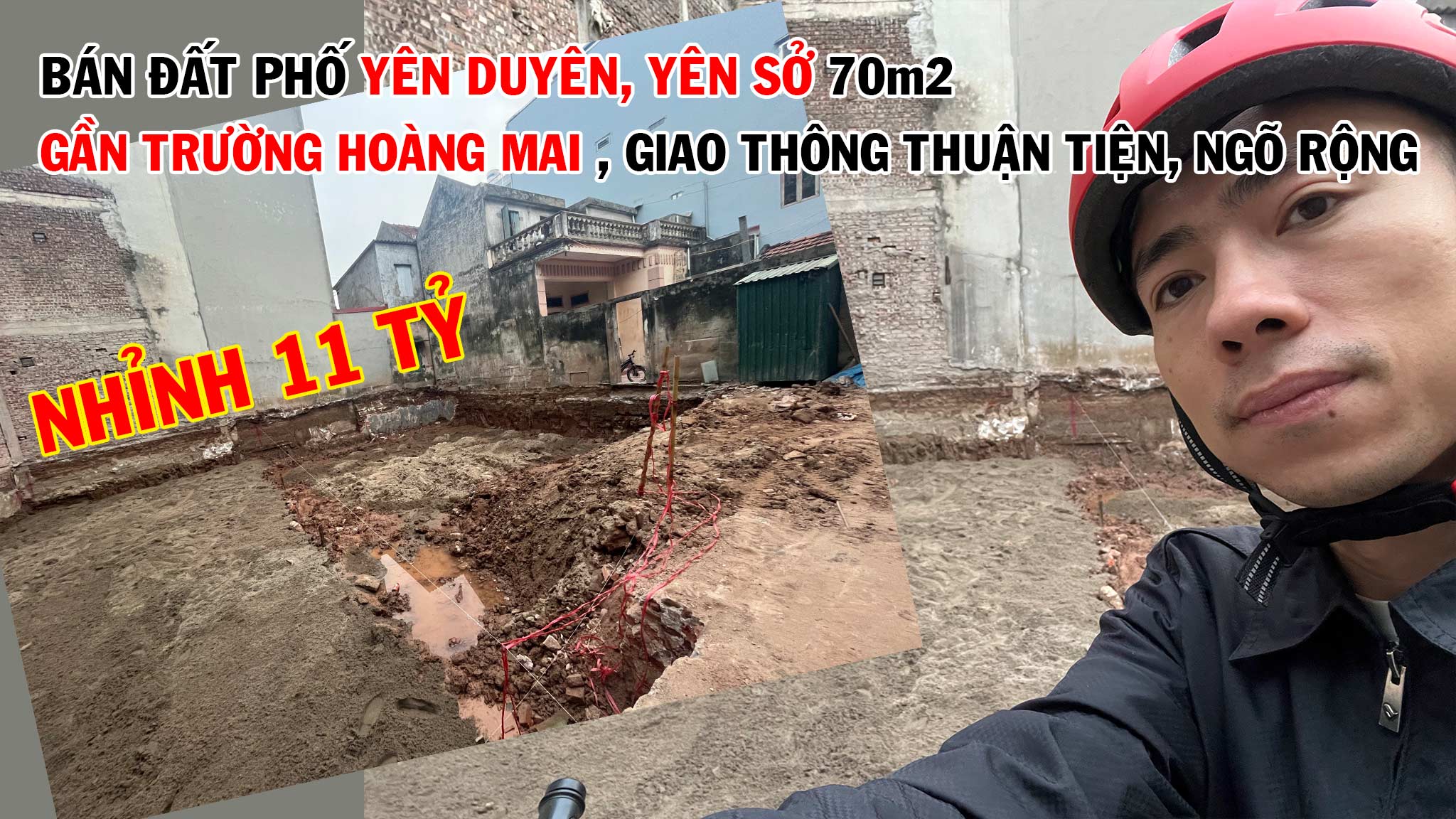 Đất phố Yên Duyên, Yên Sở - Vị trí đẹp, gần trường học, giao thông thuận lợi