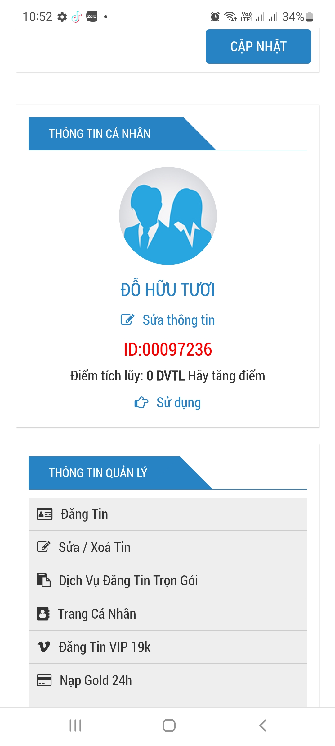 Khu ở hiện hữu