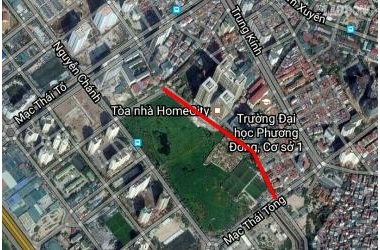 Hàng hiếm trên tt,143 TRUNG KÍNH, lô góc 3 thoáng, 55m2 12.ti.0913781956
