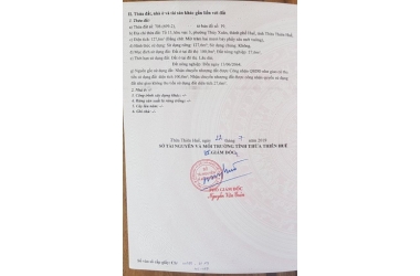 Bán đất kiệt 108 Lê Ngô Cát giá 768tr ,Phường Thủy Xuân, TP Huế, Tỉnh Thừa Thiên Huế