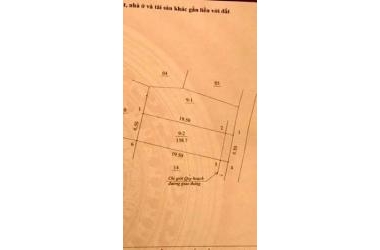 Cần tiền bán gấp đất Bát Khối 143m2, MT 6.5m, Giá 9.3 tỷ ô tô đỗ cửa