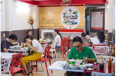 Kinh Doanh Đỉnh! Bán nhà Mặt phố Đoàn Thị Điểm 60m, 4 tầng, mt 4.2m